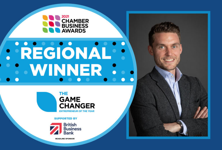 The Game Changer Entrepreneur of the Year award for the North West region